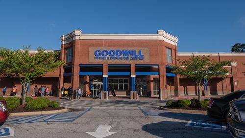 The new Goodwill in DeKalb County replaces an old Publix.