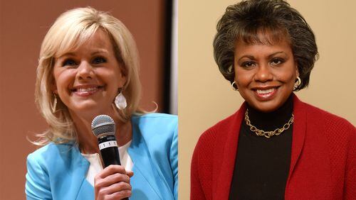 Gretchen Carlson and Anita Hill will be part of a CNN special pondering if there is a real "tipping point" regarding sexual harassment in America. CREDIT: Getty Images
