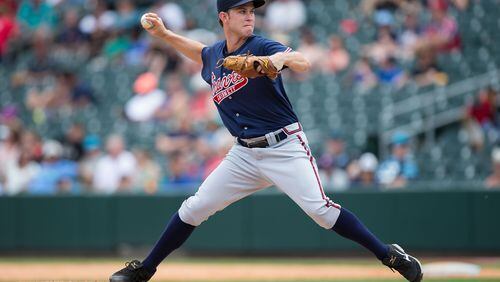 Right-hander Ryan Weber will become yet another to make his major league debut for the Braves this season.