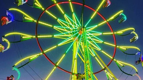 The Seattle Wheel is a favorite at the North Georgia State Fair. Photo: Courtesy of the North Georgia State Fair