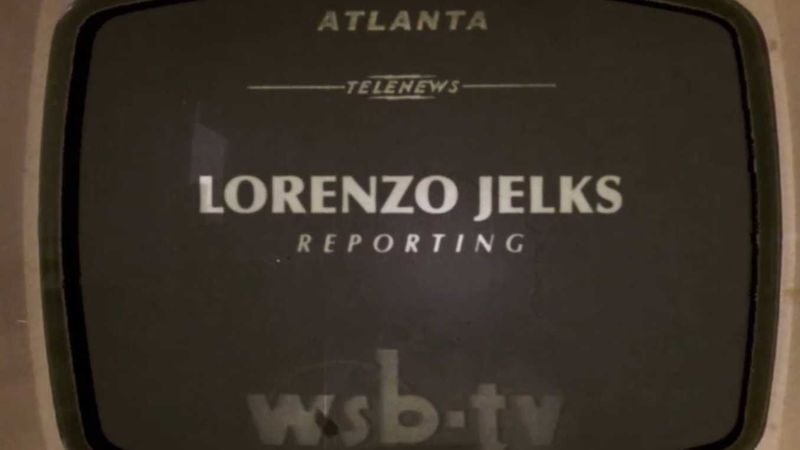 WSB-TV initially didn't show Lo Jelks' face on the air when he was first hired in 1967 for fear of a backlash from white viewers who didn't want to see a Black reporter on the air. (Photo Credit: Atlanta Association of Black Journalists.)