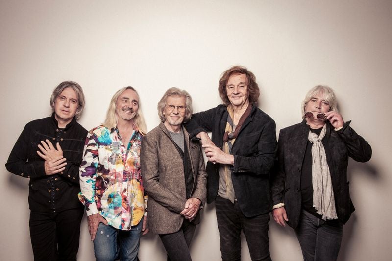 Members of the 2024 version of the Zombies are (from left): Soren Koch, Tom Toomey, Rod Argent, Colin Blunstone and Steve Rodford.