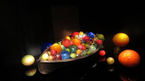 “Float Boat” is a glass installation that is part of the Chihuly Collection in St. Petersburg. CONTRIBUTED BY WESLEY K.H. TEO