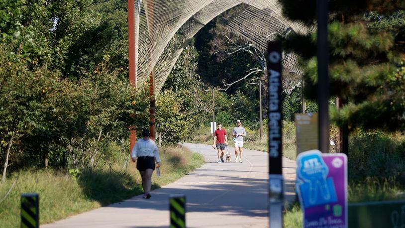 Construction of segments of the Atlanta Beltline's southside and northeast trails are among dozens of projects that will get federal funding, the Atlanta Regional Commission announced Thursday. Miguel Martinez / miguel.martinezjimenez@ajc.com