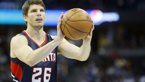 Hawks guard Kyle Korver has hit a 3-pointer in 88-straight games.