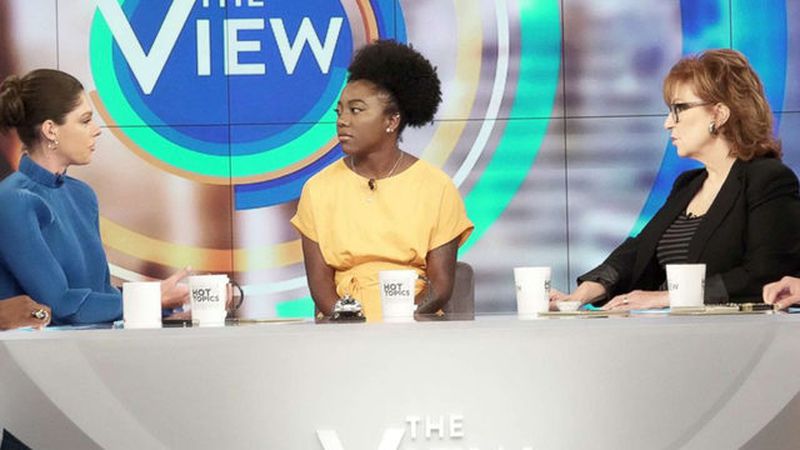 Former KSU cheerleader Tommia Dean joined “The View” to discuss why she believes officials tried to stop the protest. 