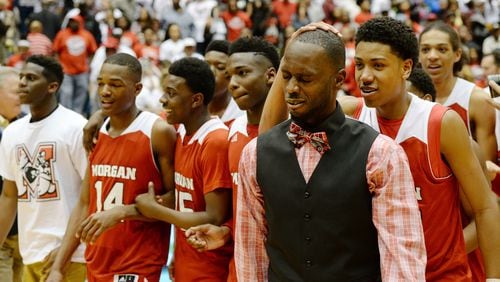 Jamond Sims coached Morgan County Bulldogs to a Class AAA boys championship in 2016.