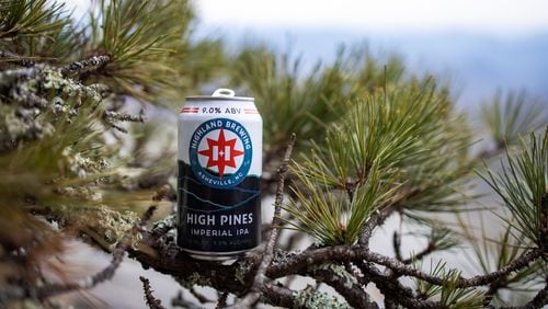 High Pines Imperial IPA is the newest year round offering from Asheville’s Highland Brewing Co.
Courtesy of Highland Brewing Co.