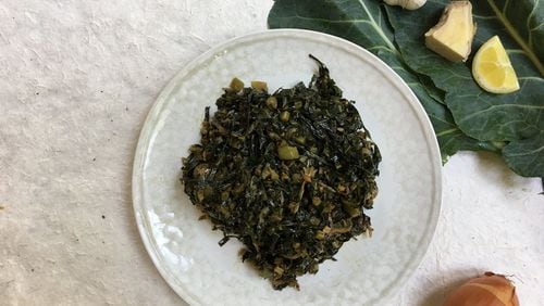 You can enjoy collard greens in perhaps a healthier way than you did growing up. CONTRIBUTED BY KELLIE HYNES