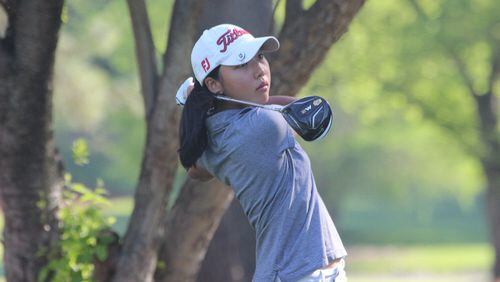 The high school girls golf player of the year: Elisa Yang of Wesleyan. (COURTESY- American Junior Golf Association)