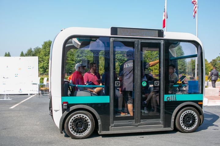 Peachtree Corners' self-driving shuttle