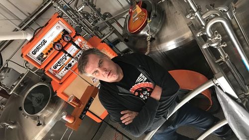 Scott Hedeen is founder and brewmaster of Burnt Hickory Brewing in Kennesaw. Courtesy of Burnt Hickory Brewing