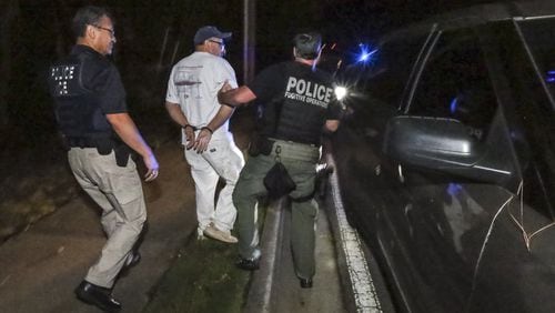 Arrests and deportations have risen sharply in Georgia and the Carolinas amid the Trump administration’s clampdown on illegal immigration. JOHN SPINK/JSPINK@AJC.COM