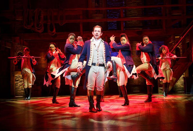  Tickets for "Hamilton" will go on sale at 10 a.m. April 8.