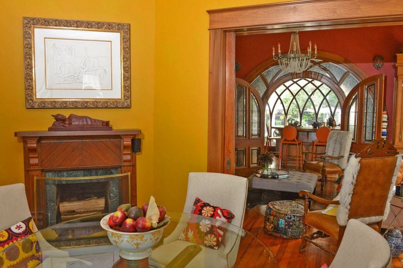 Paint hues can also symbolize the seasons, like in this dining room. Christopher Oquendo/AJC FILE