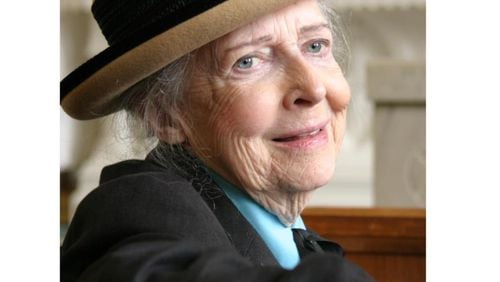 Louise Florencourt was a cousin of Flannery O'Connor and, until her 97th year, a trustee of the Mary Flannery O'Connor Charitable Trust. Photo: courtesy Williams Funeral Home