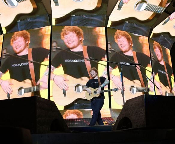 Photos: Ed Sheeran and James Blunt at Infinite Energy Arena