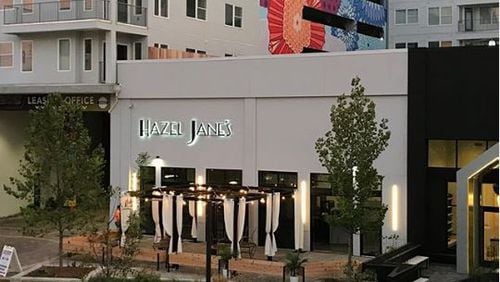 The exterior of Hazel Jane's.