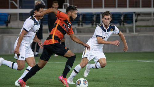 Atlanta United selected Erik Centeno, a forward from Pacific, with the 19th pick in the first round of the MLS draft on Tuesday.
