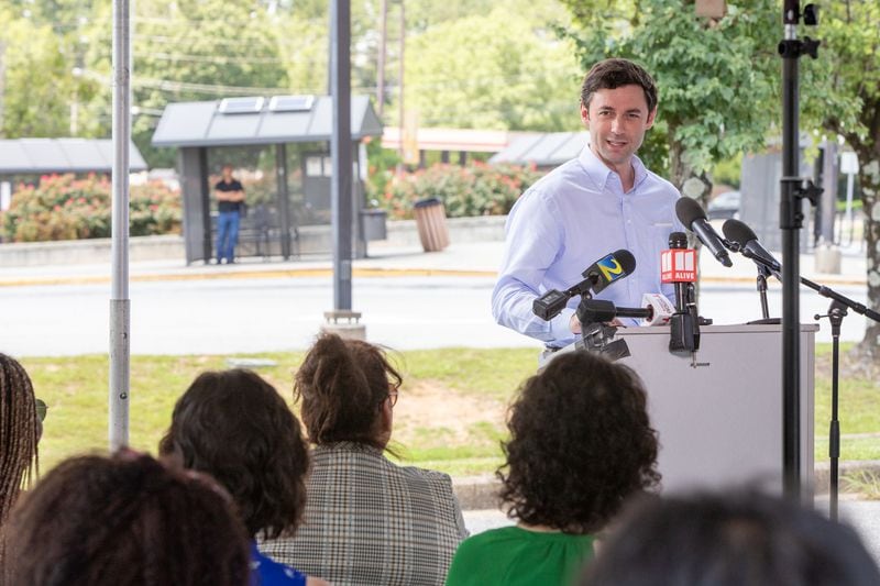 U.S. Sen. Jon Ossoff, D-Ga., is among the scheduled speakers during a Washington event today marking the 70th anniversary of the truce that halted the Korean War. (Jenni Girtman for The Atlanta Journal-Constitution)