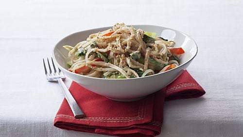 Skip the meat with Wednesday’s Asian Vegetables and Noodles With Peanut Sauce. CONTRIBUTED BY McCormick.com