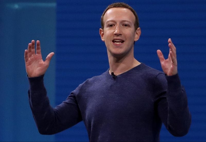 Facebook CEO Mark Zuckerberg speaks during the F8 Facebook Developers conference on May 1, 2018 in San Jose, California. Facebook CEO Mark Zuckerberg delivered the opening keynote to the FB Developer conference that runs through May 2.  (Photo by Justin Sullivan/Getty Images)