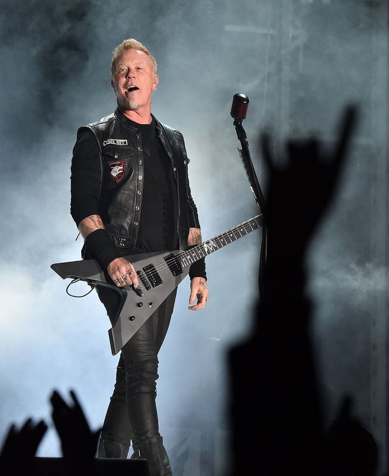 Metallica will turn it up to 11 at SunTrust Park in July. Photo: Getty Images