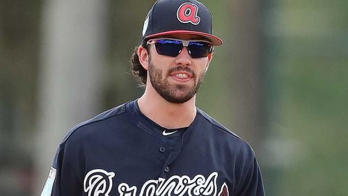 Plenty of attention will again be focused on Dansby Swanson, only this time it’ll be to see whether the Braves shorstop can bounce back from a disappointing rookie season and remain a big part of the team’s future plans. (Curtis Compton/ccompton@ajc.com)