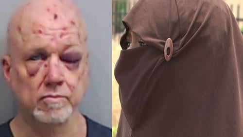Rick Painter (left) pleaded guilty to attacking Sonya King (right) in May 2018.