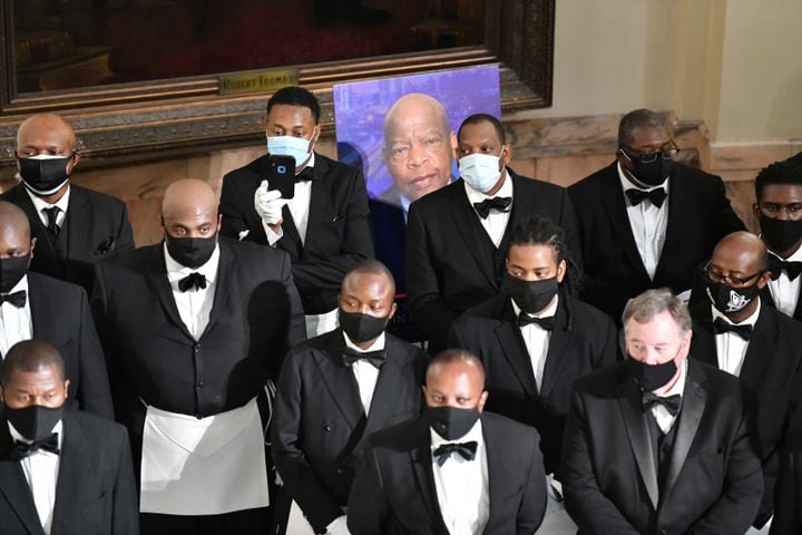John Lewis at the State Capitol