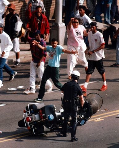 From 1992: Atlanta's Rodney King riots