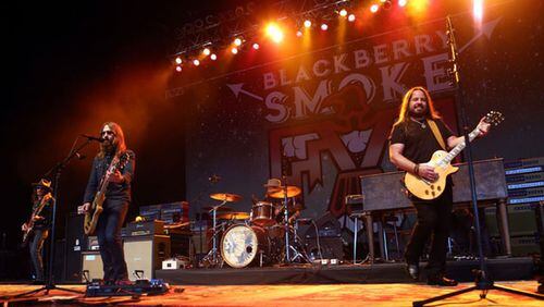 Blackberry Smoke will play its annual holiday concert at the Tabernacle. Photo: Robb Cohen Photography & Video /www.RobbsPhotos.com