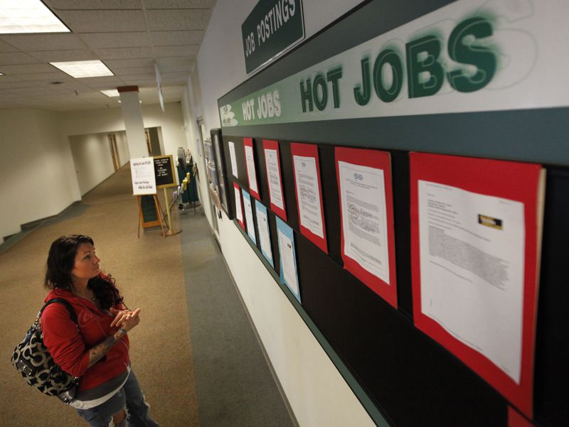 The number of job openings currently exceeds the number of people looking for work, according to the government. That could be evidence that the lack of good workers is slowing down hiring. (AJC File Photo)