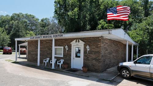 May 8, 2017 - Clay County's one doctor is at this location in Fort Gaines. BOB ANDRES  /BANDRES@AJC.COM