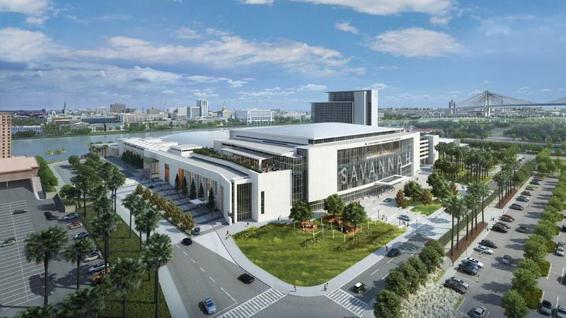 A $276 million expansion of the Savannah Convention Center is facing another delay that has led to the cancellation of five large events. An additional 22 conventions require adjustments, which include postponement or moving some activities to other Savannah-area event spaces. (Courtesy of the Savannah Convention Center)