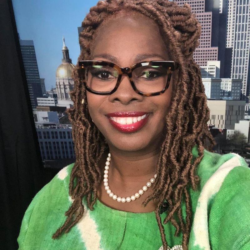 Latosha Brown, founder of the Black Voters Matter Fund, an Atlanta-based voter advocacy group that she said was built on the teachings of King.