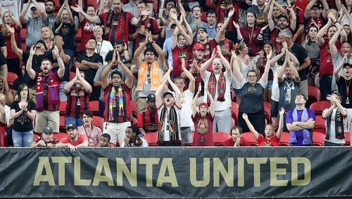 Atlanta United will face off with Seattle Sounders on Fox shortly after Sunday's World Cup Final.  Curtis Compton/ccompton@ajc.com