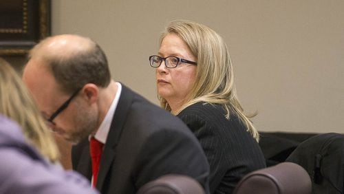 Fulton County Chief Financial Officer Sharon Whitmore said the proposed Fulton County budget will mean no reduction in services. (ALYSSA POINTER/ALYSSA.POINTER@AJC.COM) AJC FILE PHOTO