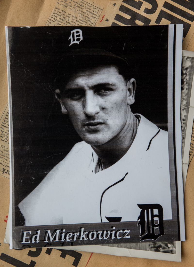 Ed Mierkowicz was a reserve outfielder for the Detroit Tigers. He is the last living player from the 1945 World Series, the Cubs' last appearance.