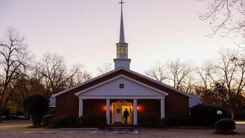 The Maranatha Baptist Church.  (Miguel Martinez /miguel.martinezjimenez@ajc.com AJC File Photo)