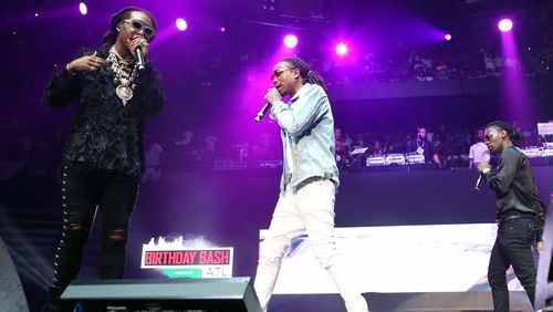Migos performed at the Hot 107.9 Birthday Bash in mid-June. Photo: Robb Cohen Photography & Video /RobbsPhotos.com