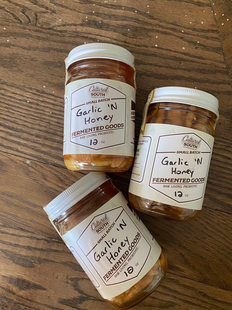 Cultured South Fermentation Co. Fermented Garlic and Honey Courtesy of Cultured South