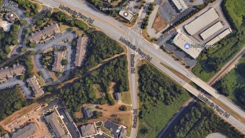 Suwanee turns down request for convenience store at McGinnis Ferry Road and Scales Road. Googel Maps
