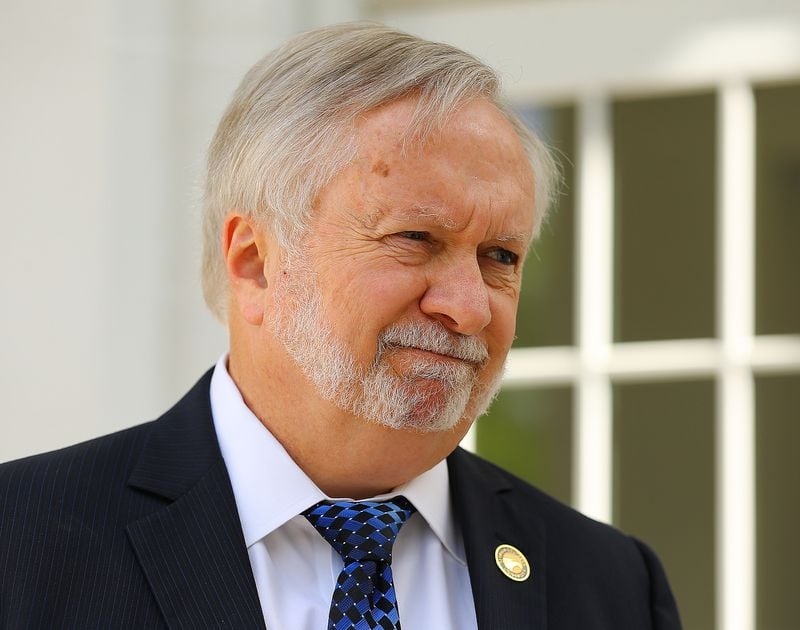 Augusta University President Brooks Keel is the highest-paid president of any public college or university in Georgia. (Curtis Compton / ccompton@ajc.com)