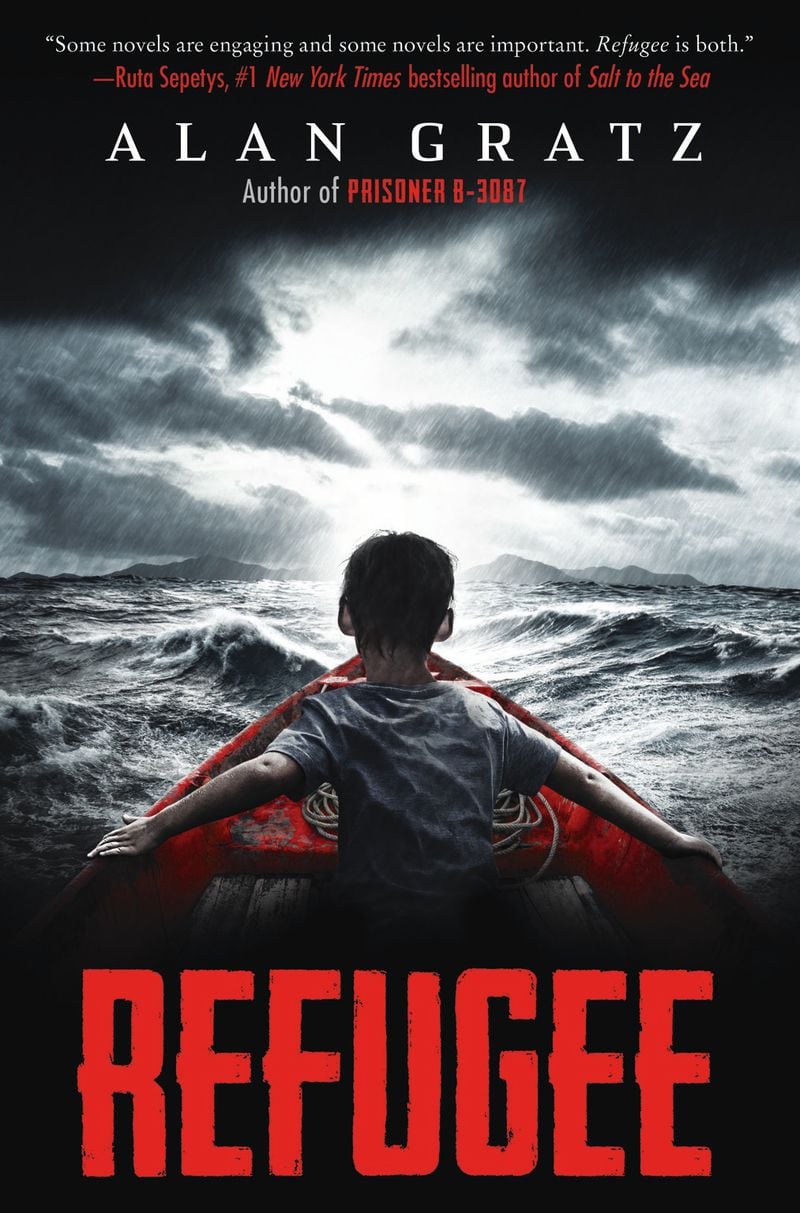Alan Gratz, author of “Refugee,” will be part of a discussion Sunday afternoon at the Children’s Stage at the AJC Decatur Book Festival. CONTRIBUTED
