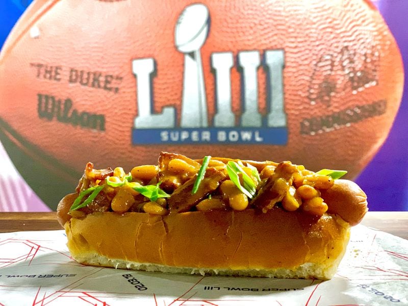 The N.E. Dog will be served at Super Bowl 53 on Sunday.