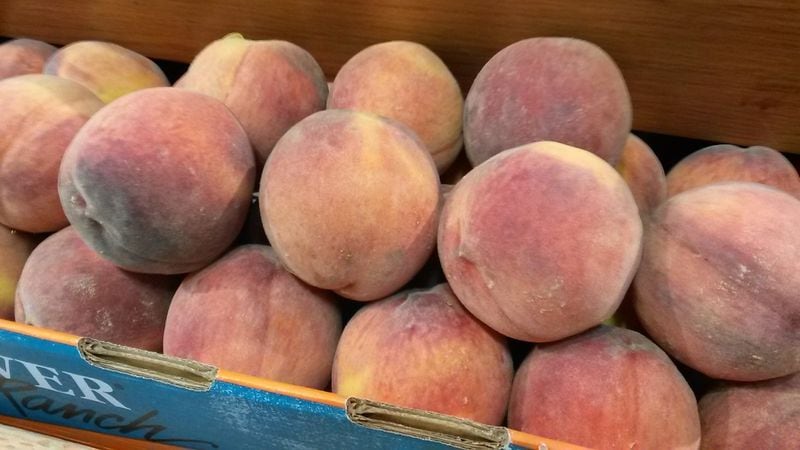 Georgia farmers were expected to have a big year for peaches and blueberries this year, a big rebound from 2017. Instead, weather took another big bite out of harvests on many farms in the state. MATT KEMPNER / AJC (The Atlanta Journal-Constitution)
