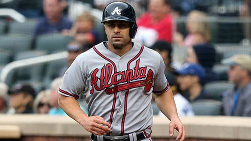 Braves outfielder Reed Johnson has been on the disabled list since July 29.