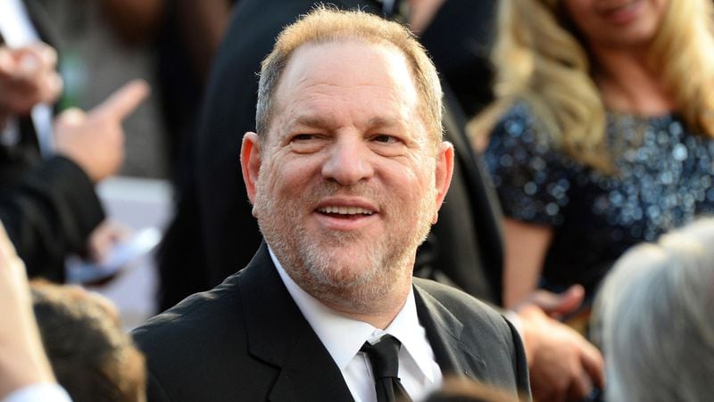 In this Feb. 28, 2016 file photo, producer Harvey Weinstein arrives at the Oscars in Los Angeles. (Photo by Al Powers/Invision/AP, File)