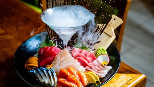 The seasonal sashimi platter at Chirori, one of the restaurants that opened last year on the Westside. CONTRIBUTED BY HENRI HOLLIS
